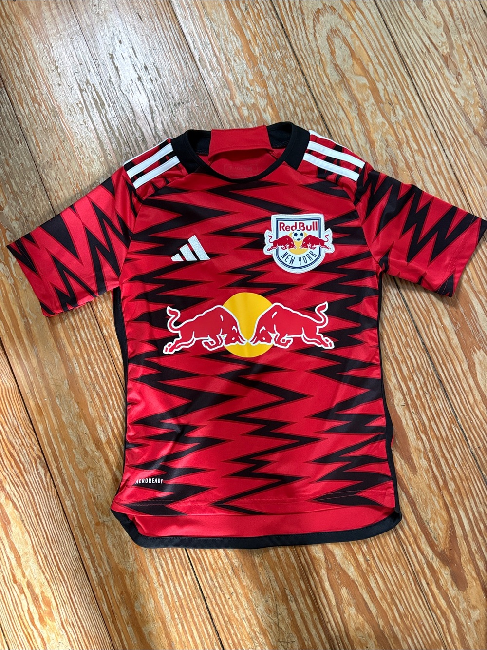 Adidas New York Red Bulls Youth Soccer Jersey Youth Small